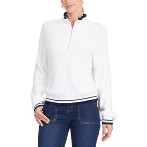 Draper James Womens  Quarterzip Sweater